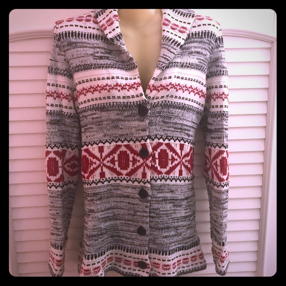 Fair isle cardigan
